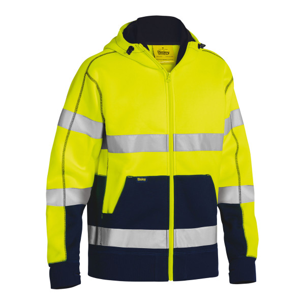 BISLEY HI VIS Fleece Hoodie