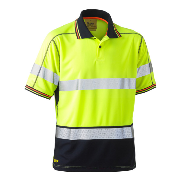 BISLEY HI VIS POLYESTER MESH POLO